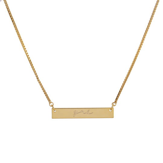 Grá Gold Bar Necklace - Best Seller