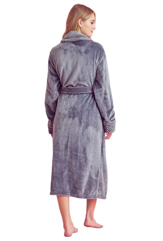 Luxury Fluffy Dressing Gown for Women: Soft, Warm, Cosy & Elegant