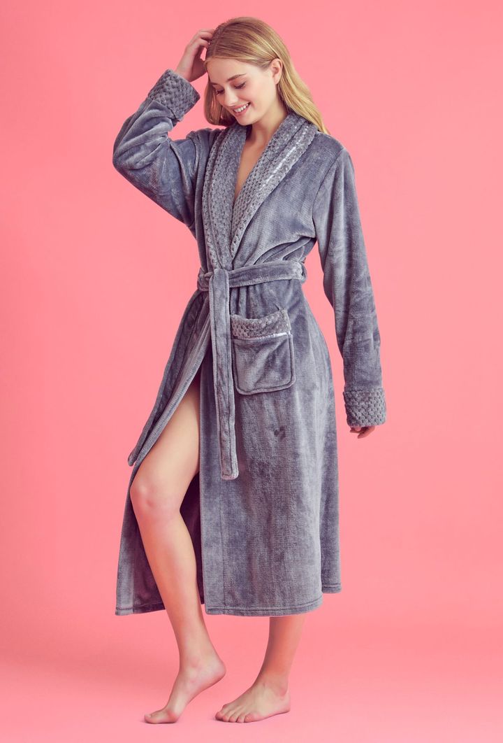 Luxury Fluffy Dressing Gown for Women: Soft, Warm, Cosy & Elegant