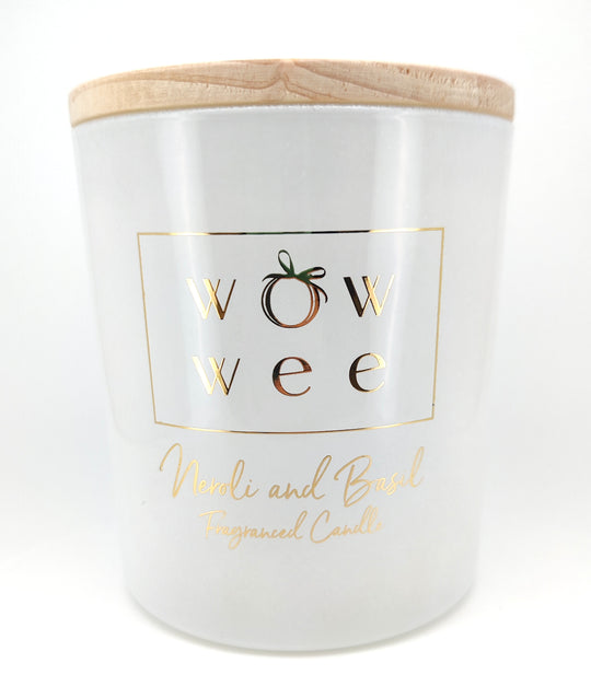 WowWee.ie Signature Scented Candle | Basil & Neroli - not personalised, just enjoyed!