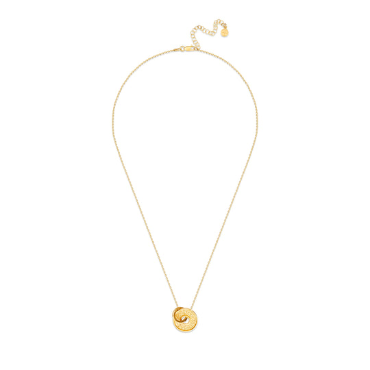 Infinity Handcrafted Necklace 18ct Gold