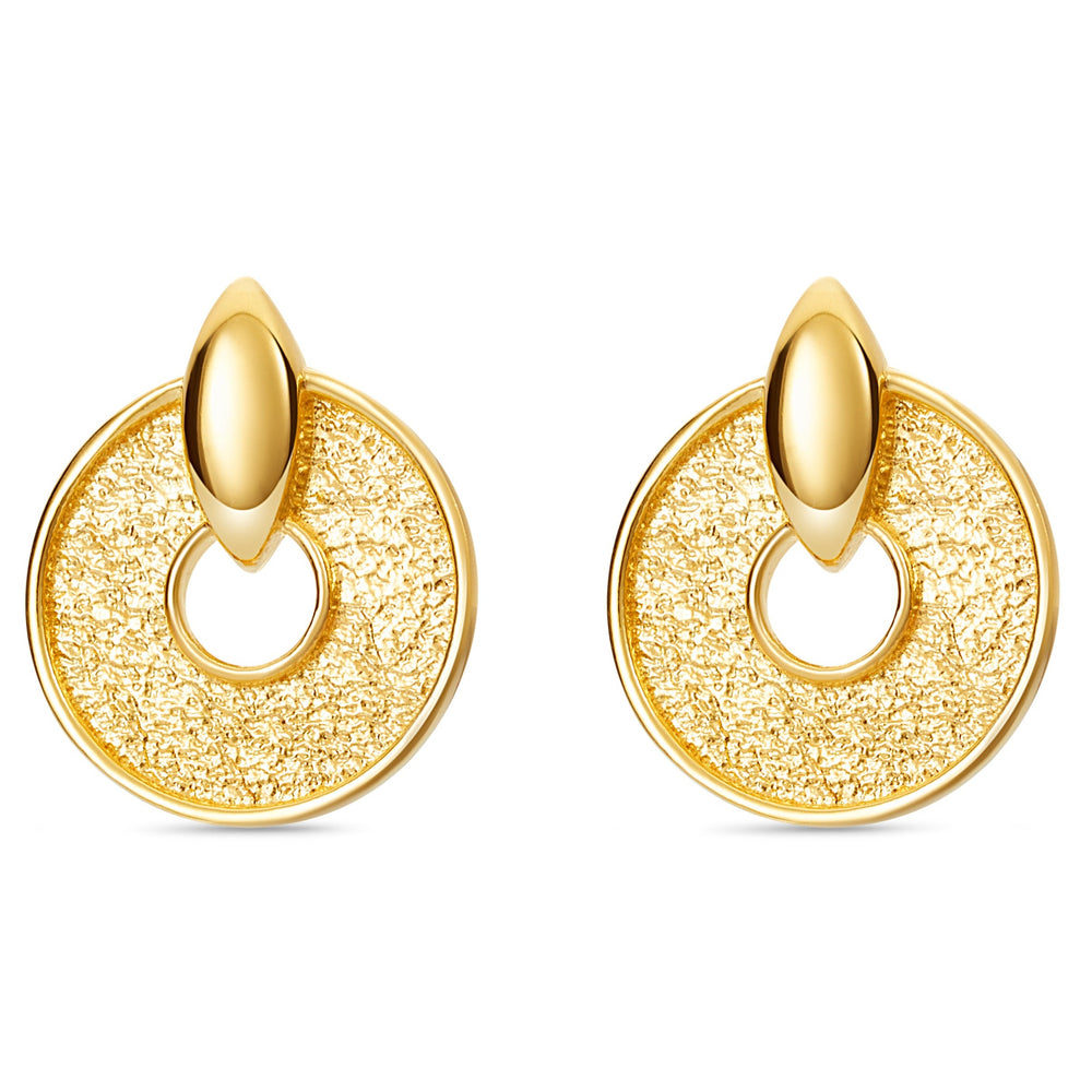 Inifinity Earrings - 18ct gold