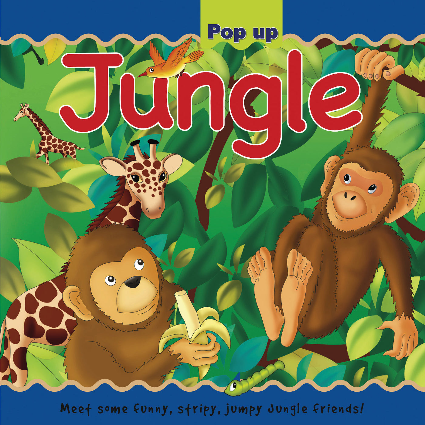 Jungle LARGE Pop-Up Book for children