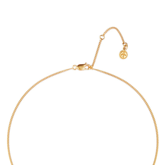 June Birthstone Necklace - 18ct Gold and Pearl Moonstone symbolises Balance and Female Energy