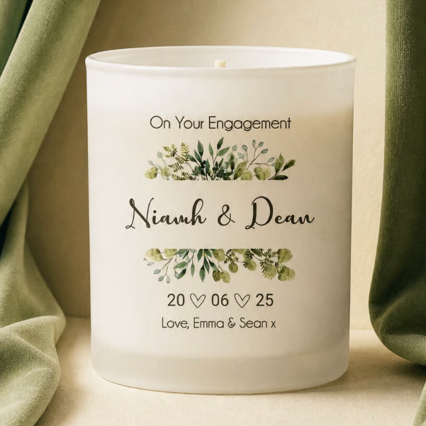 Personalised-Christening Candle