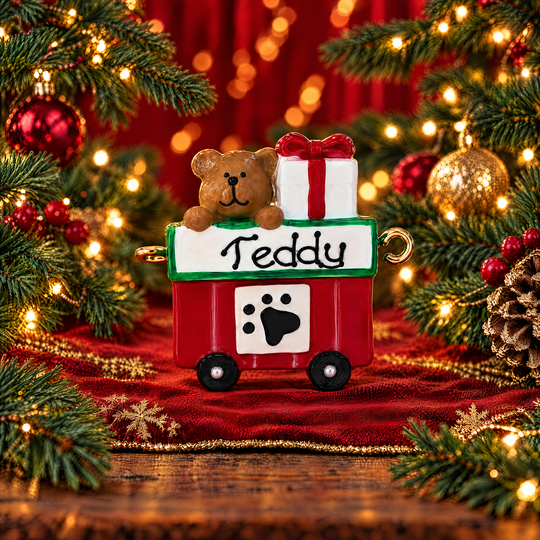 Personalised Linking Train - Pet Carriage