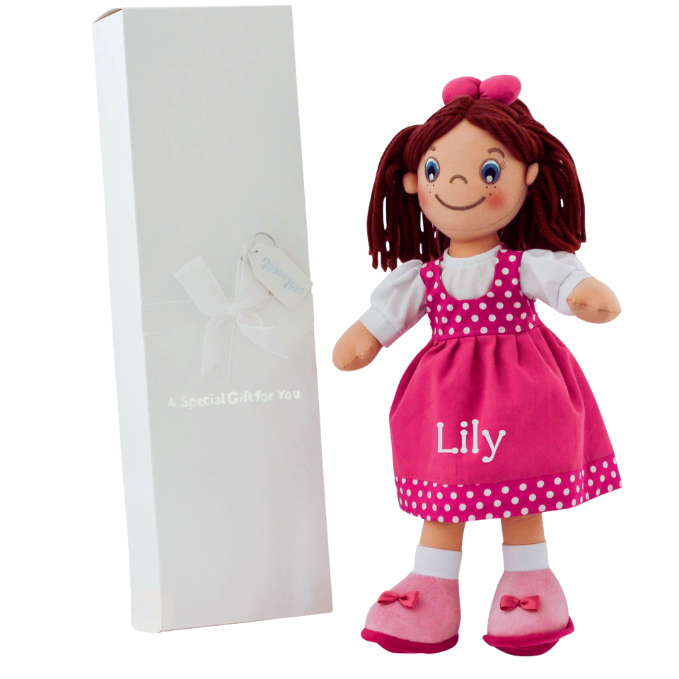Personalised Rag Doll - Mischievous Maeve as seen on RTE Toy Show