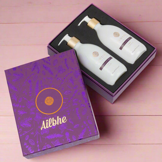 Personalised Gift set of Tipperary Crystal lotion