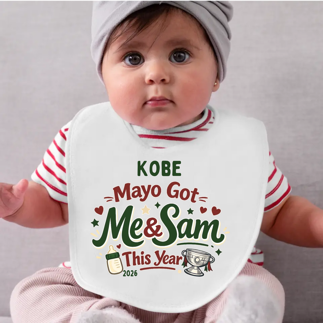 Personalised Mayo Bib