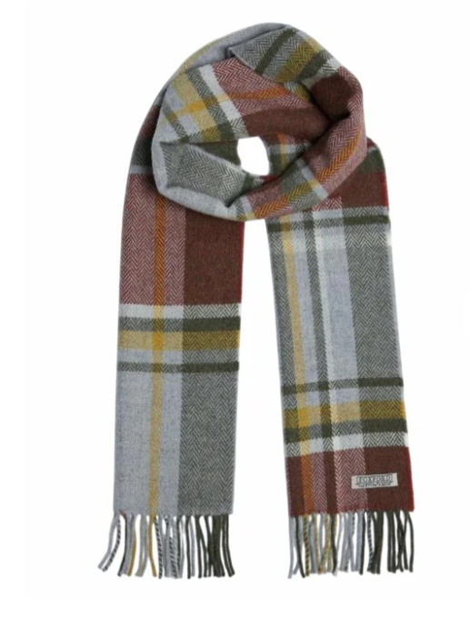 Personalised Tartan Foxford Scarf