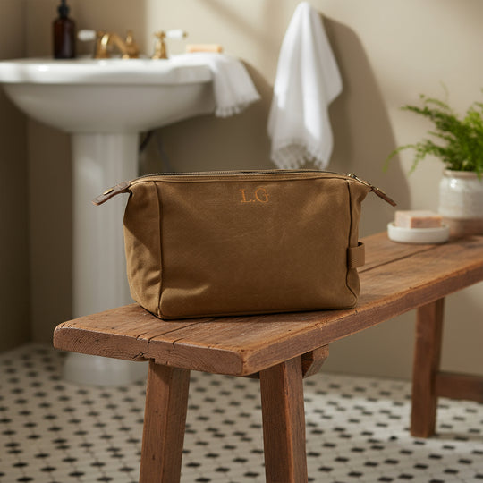 Personalised Wash Bag for Men
