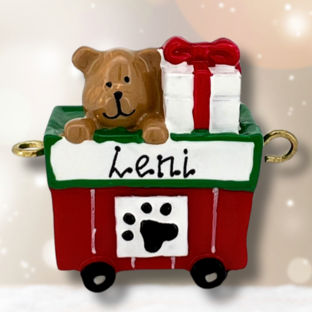 Personalised Linking Train - Pet Carriage