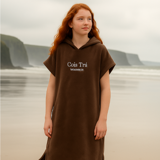 Swim Poncho - Small Adult/ Teenager - Deep Sea Grey 50% off code SWIM50