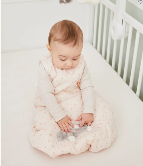 Personalised Sleeping Bag for Girls - Emmi Girl - 0-6 Months/ 6-18 Months