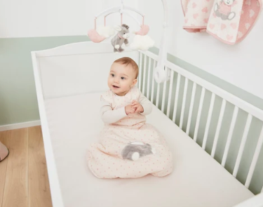 Personalised Sleeping Bag for Girls - Emmi Girl - 0-6 Months/ 6-18 Months