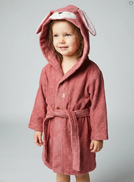 Personalised Bathrobe for Girls - Hanni the Rabbit