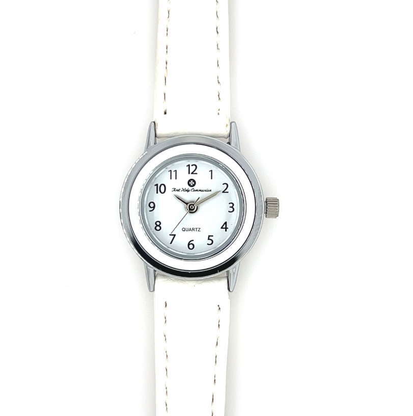 Silver Communion Watch for Girls - Timeless Keepsake for a Special Occasion in Gift Box
