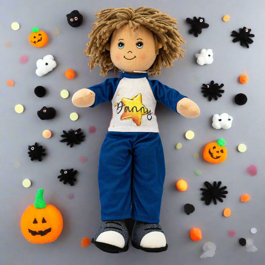 Personalised Rag Boy - PJ Buddy