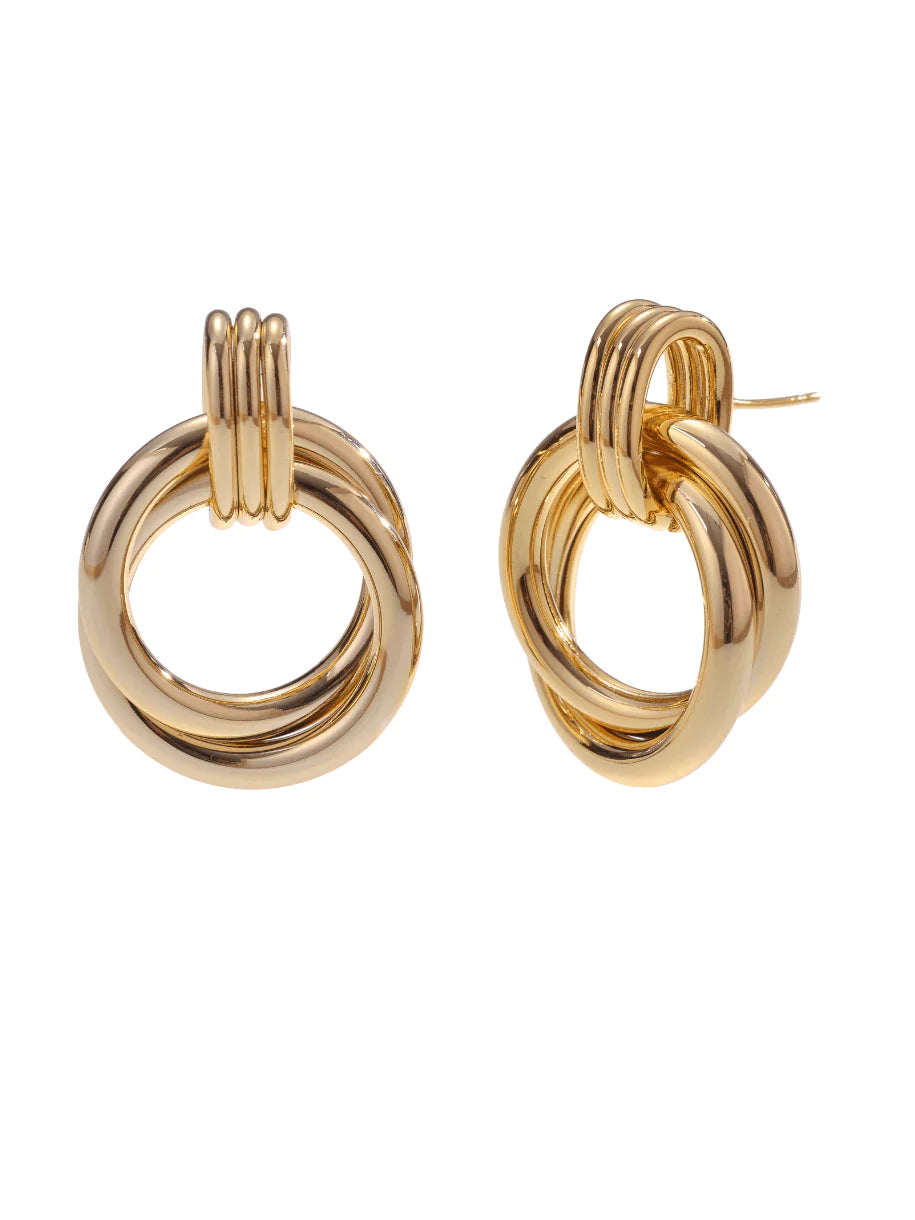 Triple Knot Elegant Earrings - pick of the month