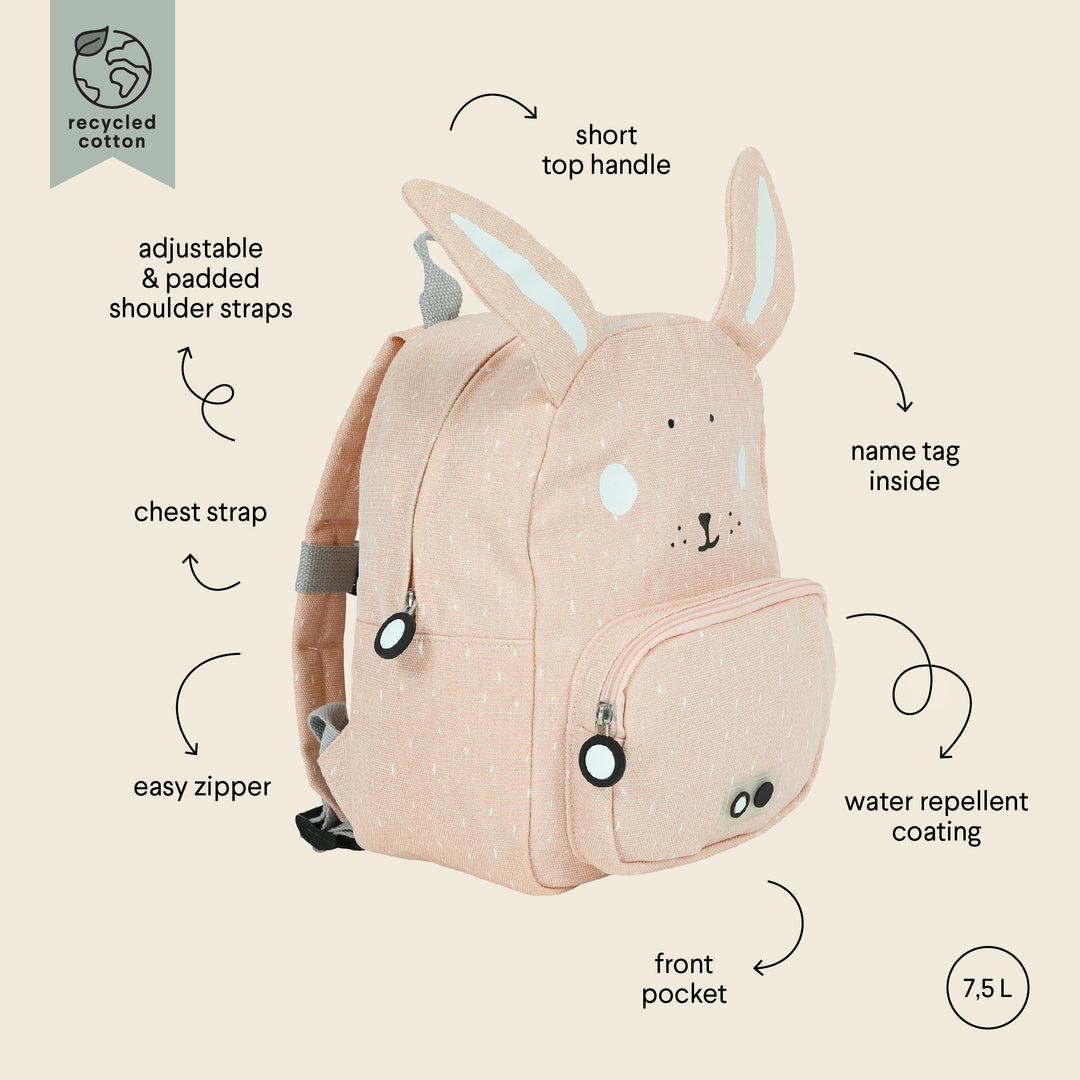 Personalised Backpack - Mrs. Rabbit