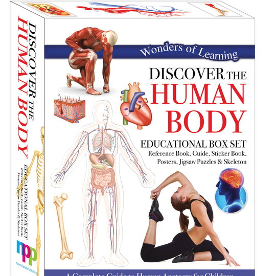 THE HUMAN BODY - Educational BOX SET for Children -