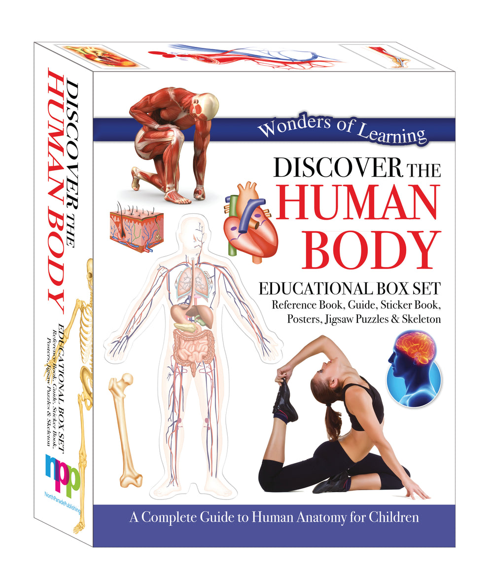 THE HUMAN BODY - Educational BOX SET for Children -