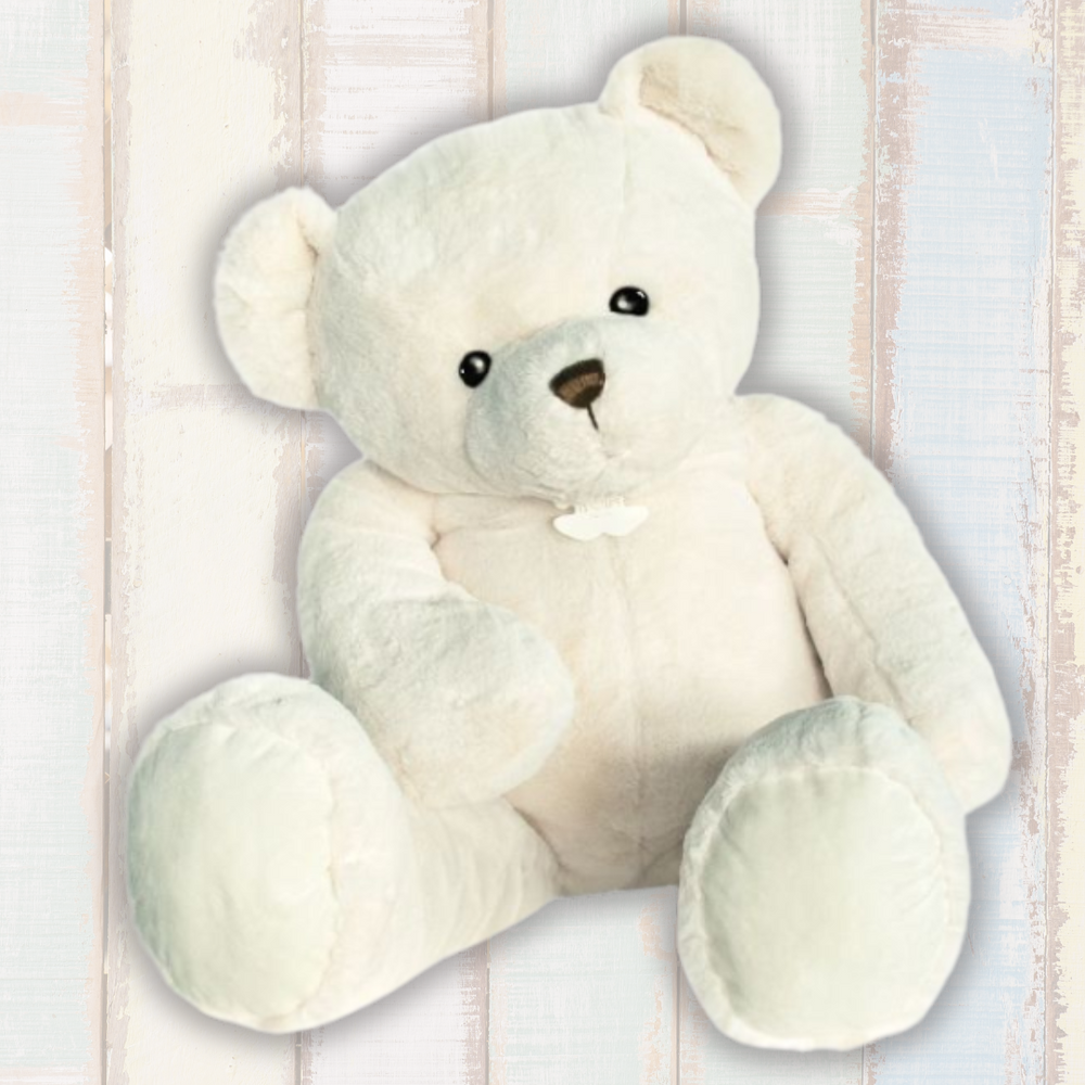 Luxurious White Teddy Bear - Medium 35 cm