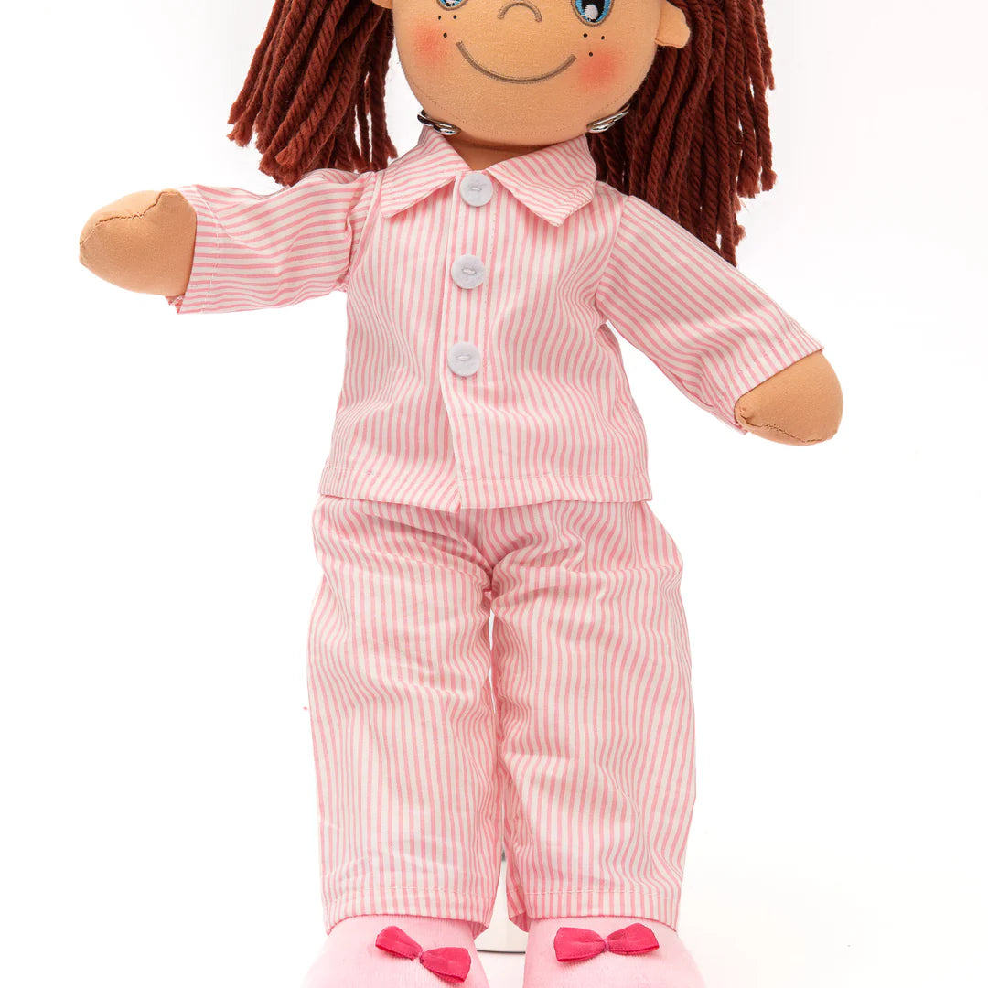 Personalised Rag Doll Gift Set - Poppy, PJs & Book