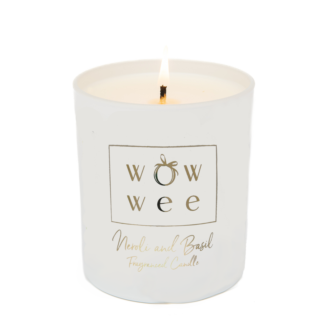 WowWee.ie Signature Scented Candle | Basil & Neroli - not personalised, just enjoyed!