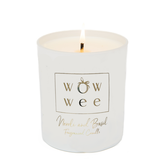 WowWee.ie Signature Scented Candle | Basil & Neroli - not personalised, just enjoyed!