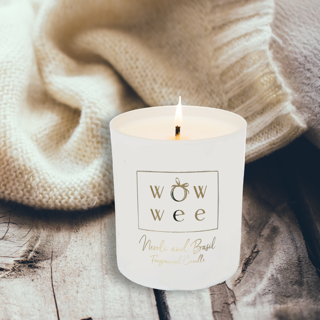 WowWee.ie Signature Scented Candle | Basil & Neroli - not personalised, just enjoyed!