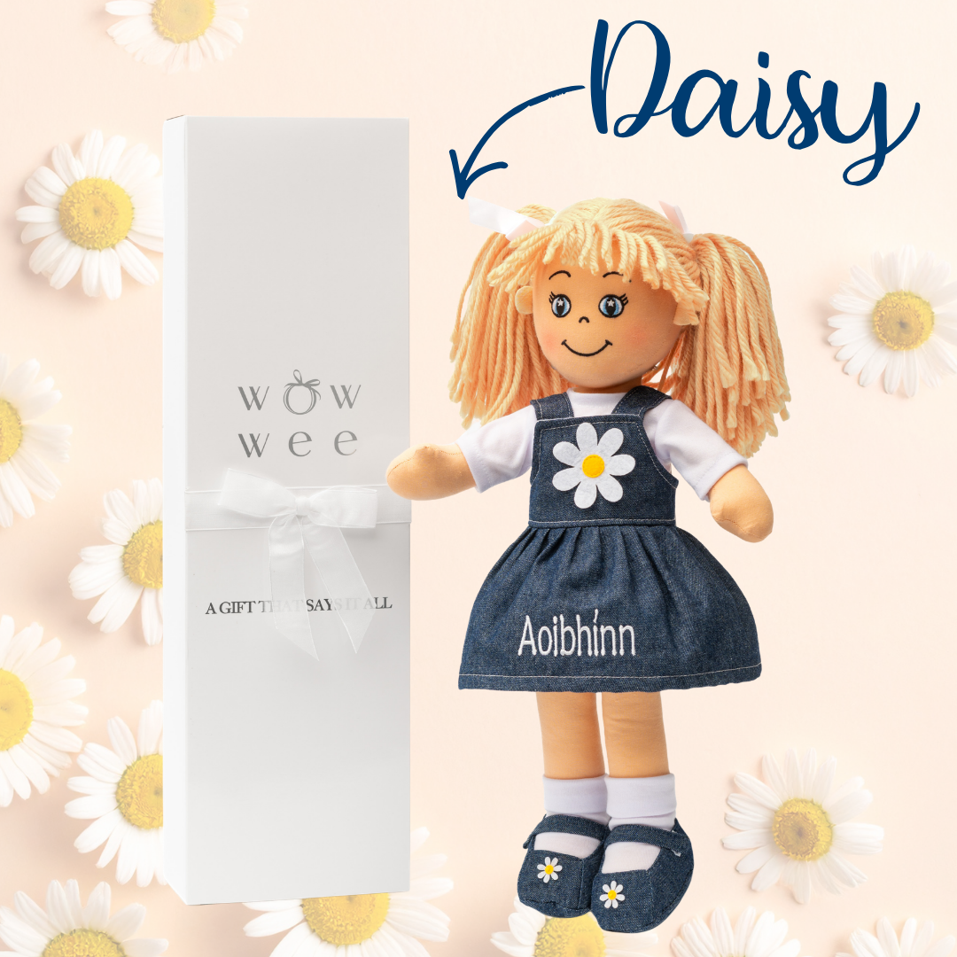 Personalised Big Sister & Little Sister Rag Doll Set