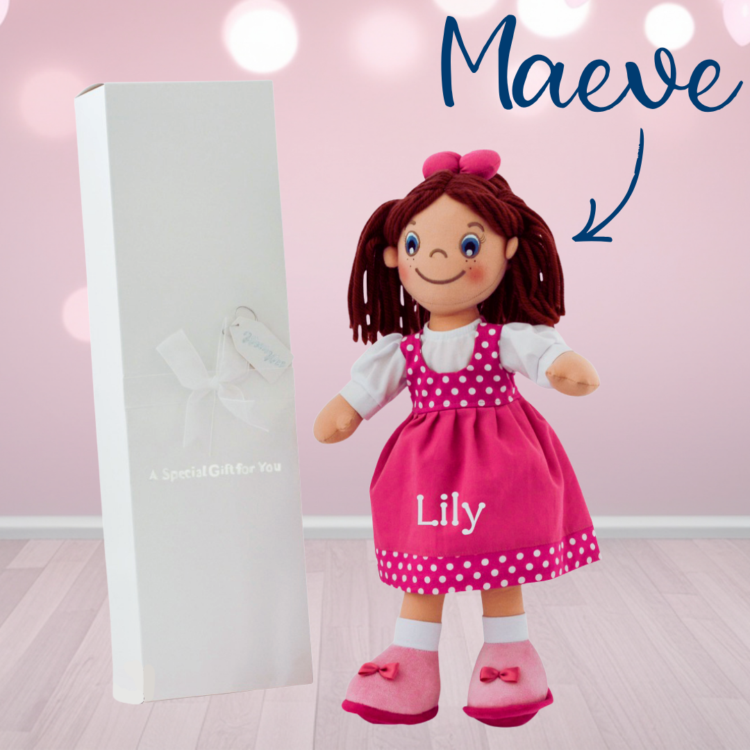 Personalised Big Sister & Little Sister Rag Doll Set