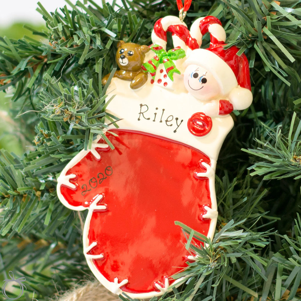 Personalised Christmas Gift Set - Bailey Bear and Christmas Mitten