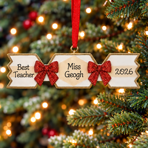 Personalised Christmas Ornament - Christmas Cracker - NEW