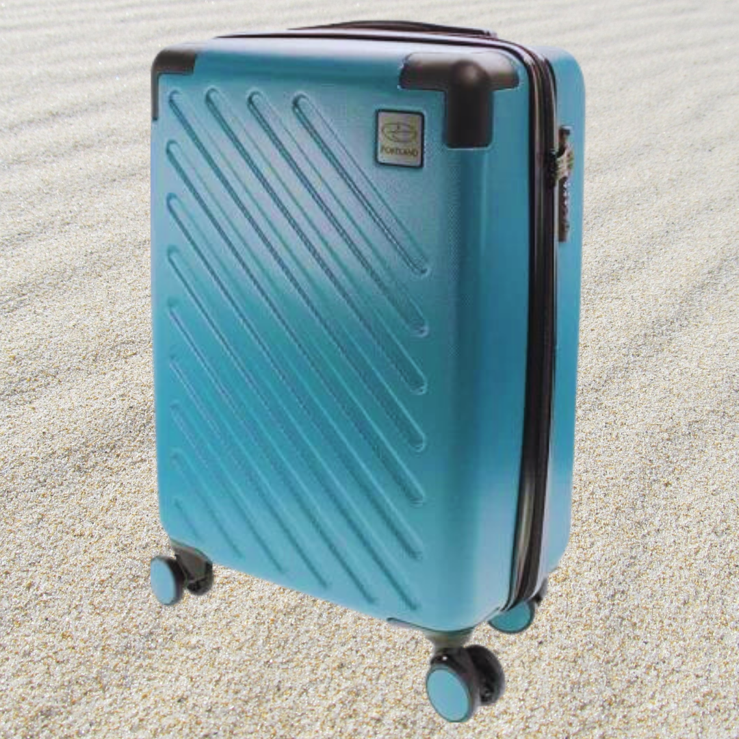 Personalised Luggage Case - Hard Shell Luxury Luggage by Portland - FREE SHIPPING