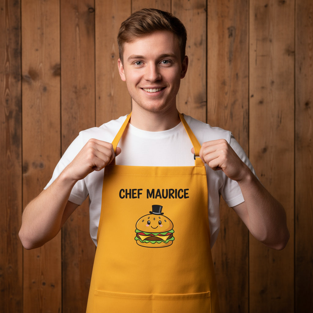 Personalised Apron for men