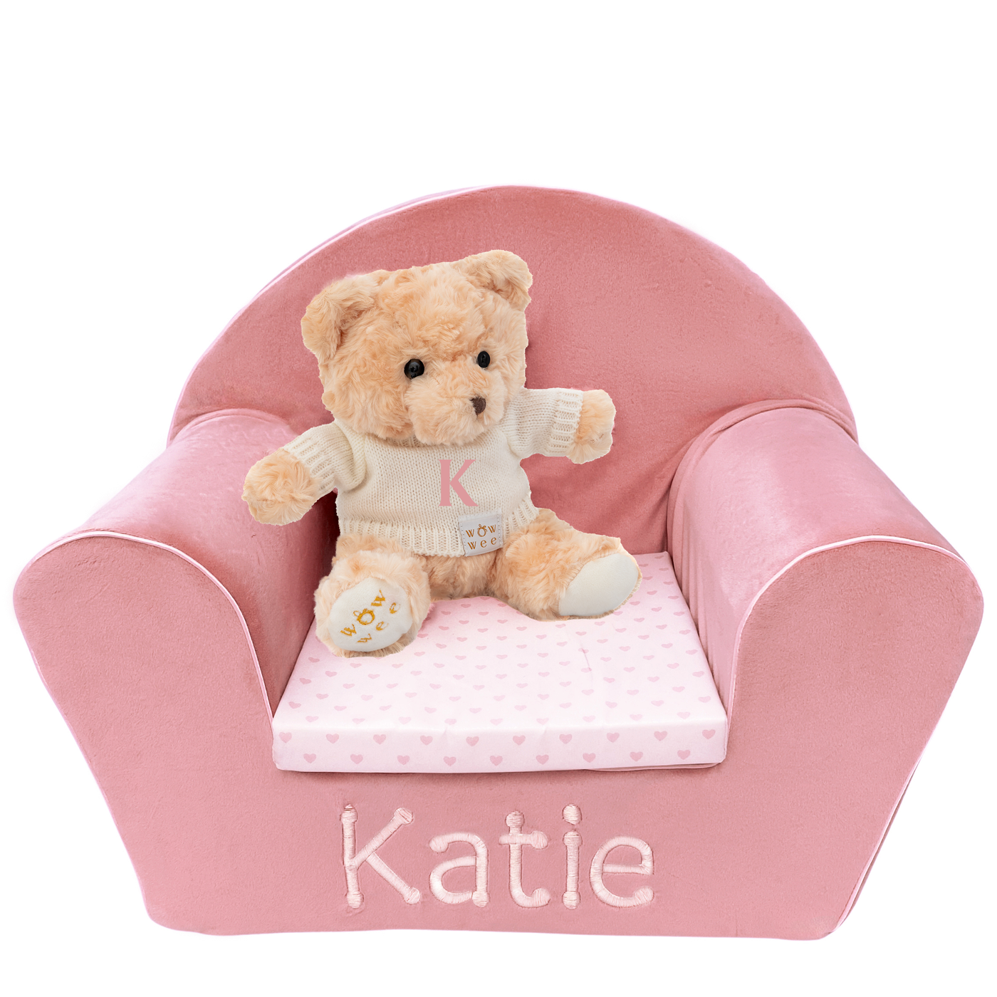 WowWee's Signature Chair & Bear - Personalised Gift Set for Girls