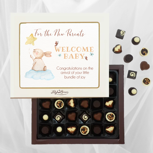 Lily O'Brien's  Box of Chocolates for New Parents - NOT Personalised