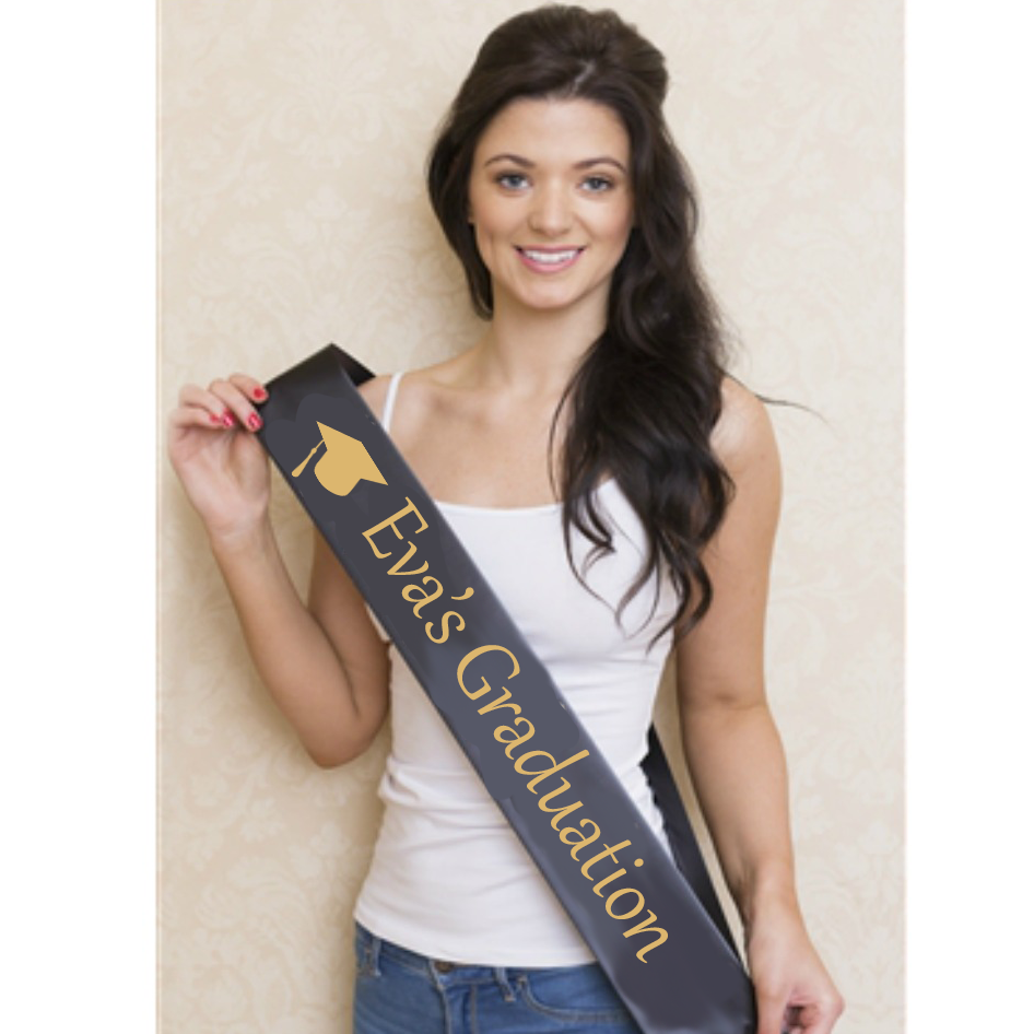 Personalised Sashes | Personalised Graduation Sashes | Personalised ...