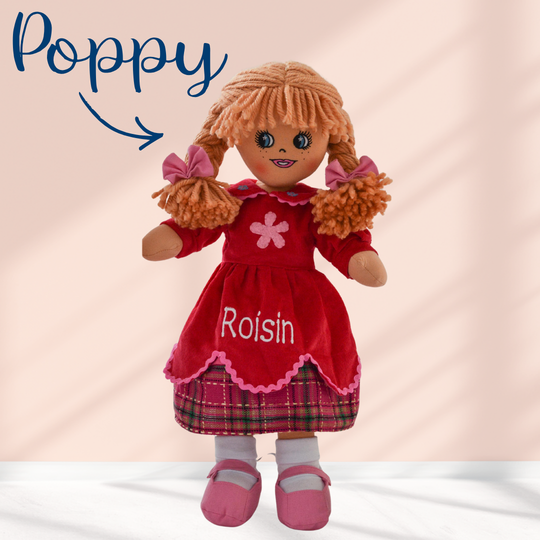 Personalised Big Sister & Little Sister Rag Doll Set