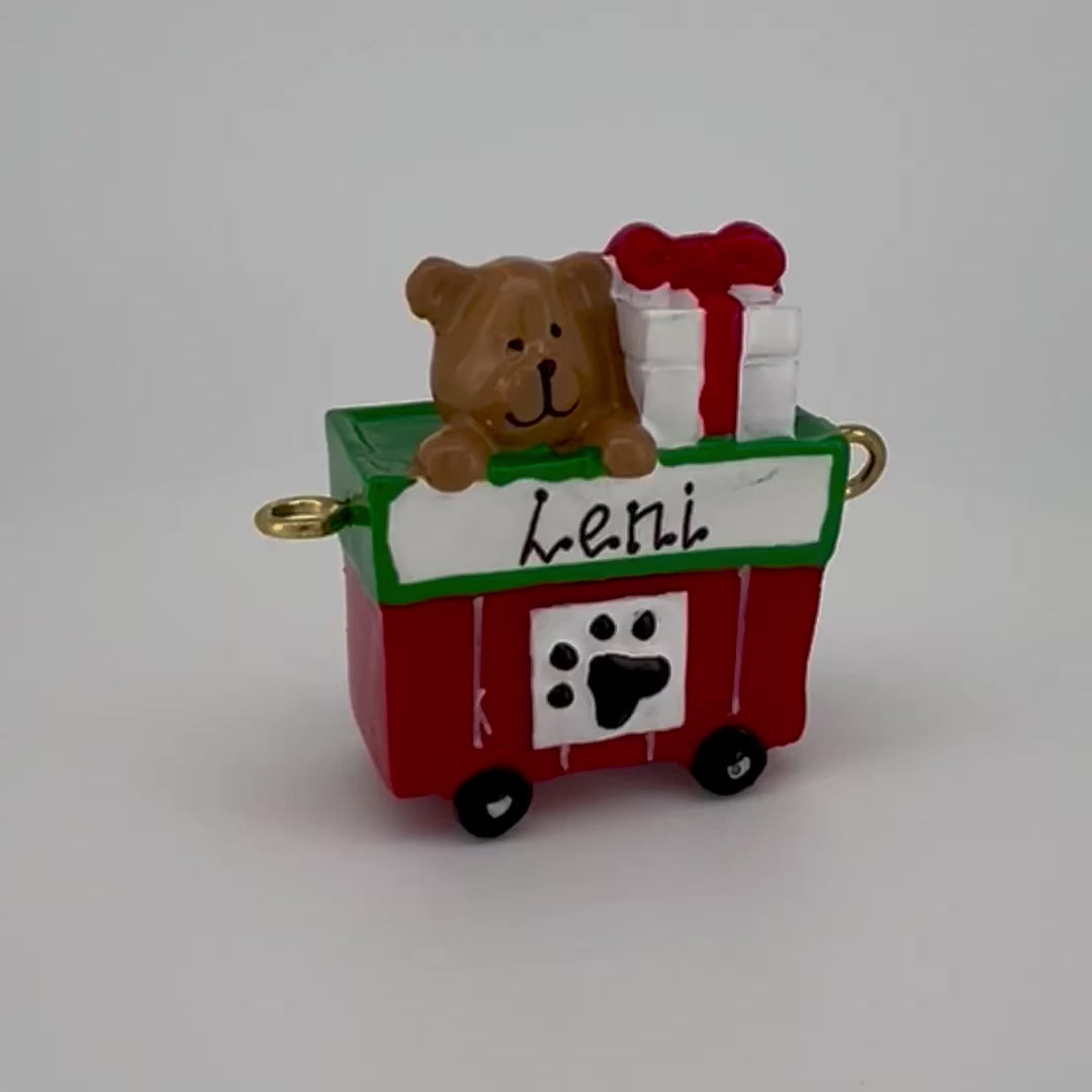 Personalised Linking Train - Pet Carriage