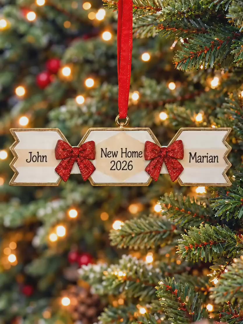 Personalised Christmas Ornament - Christmas Cracker - NEW
