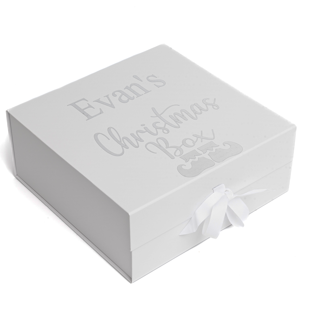 Personalised Christmas Box - Elf 12" x 12"