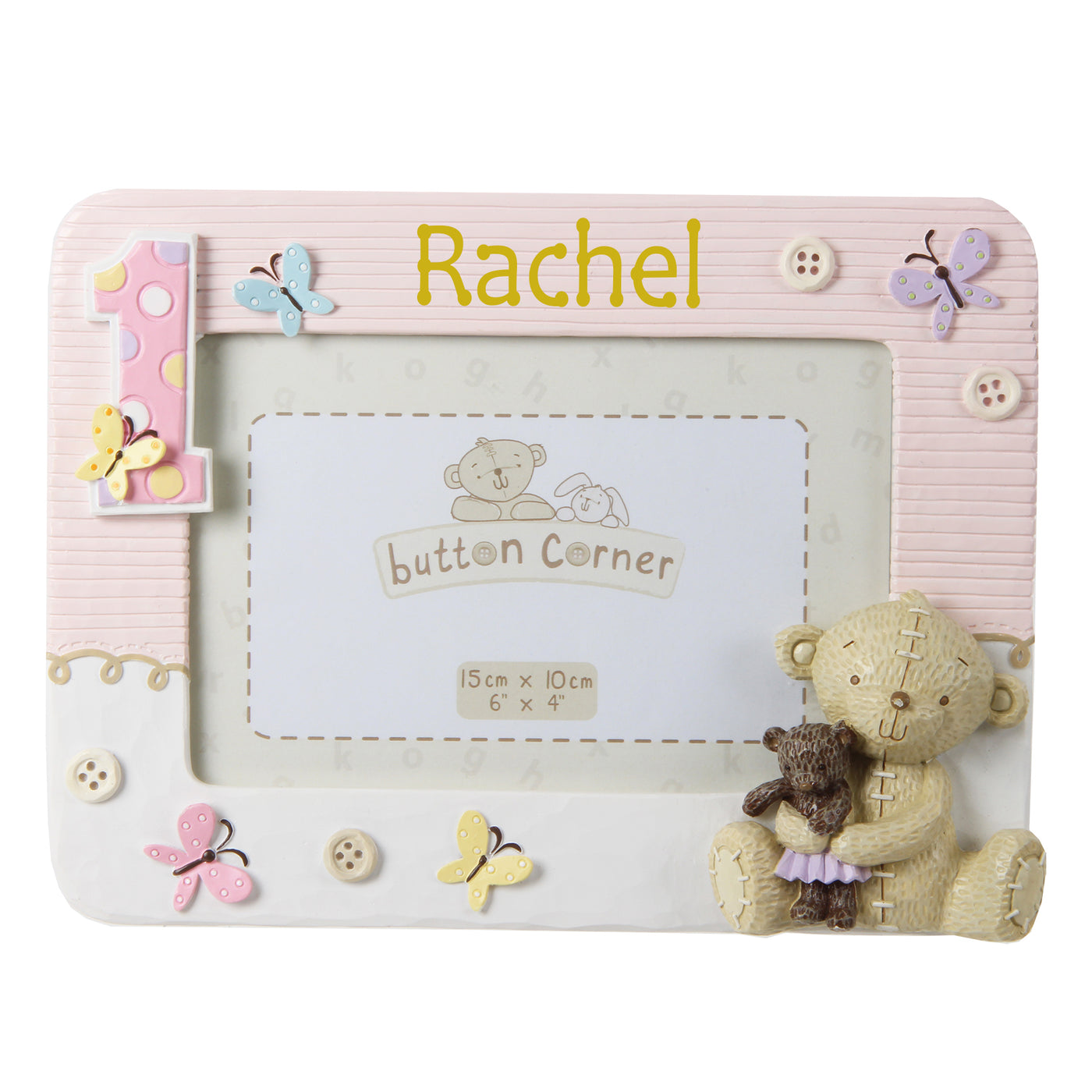 Personalised Photo Frame - My 1st Birthday - Girl - WowWee.ie Personalised Gifts