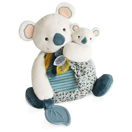 Koala Mama and Baby Bear - Personalised DouDou et Compagnie and Teething Ring - WowWee.ie Personalised Gifts