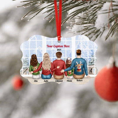 Personalised Christmas Jumpers Ornament - Parents, Adult Son, Teenager & Child