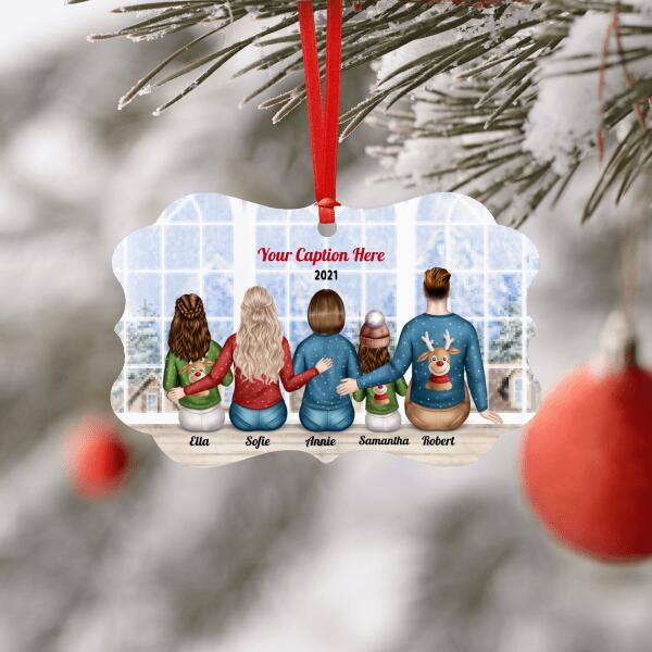 Personalised Christmas Jumpers Ornament - Parents, Adult Daughter, Teenager & Child
