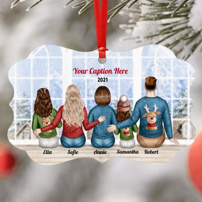 Personalised Christmas Jumpers Ornament - Parents, Adult Daughter, Teenager & Child