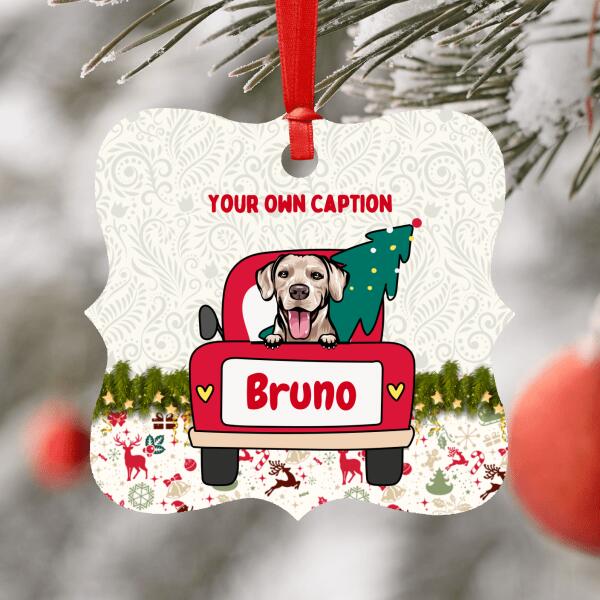 Personalised Dog in Car Ornament - Choose Your Own Dog